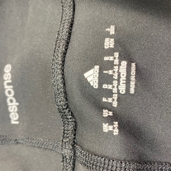 ADIDAS Climalite Black Full Length Tights/Leggings - Picture 7 of 7